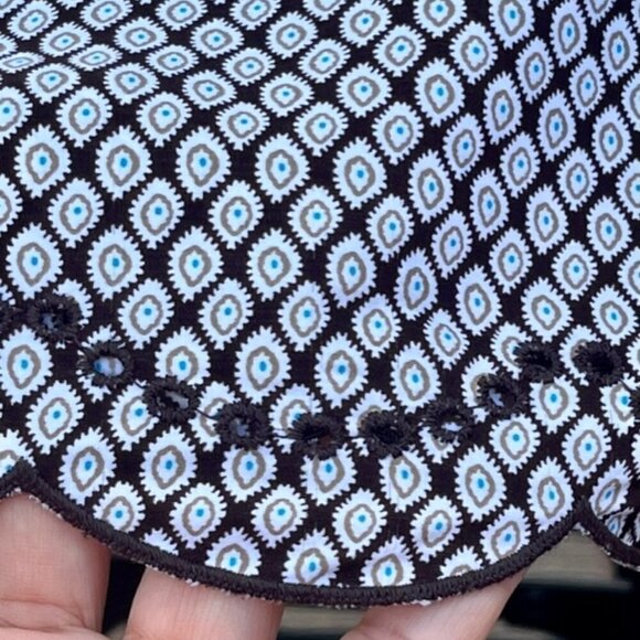 Talbots EUC Women's Sleeveless Top with Eyelet Trim Scalloped Hemline SIZE 3X - Picture 6 of 12